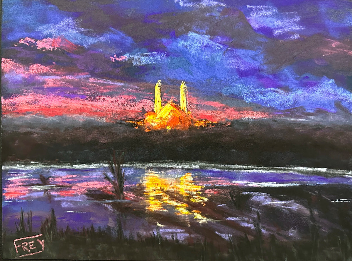 "Night of Reflections" Original Painting