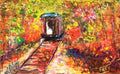 "Autumn Tracks" Original Painting