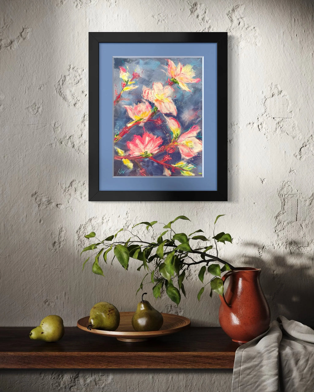 "Blooming Nightly" Original Painting