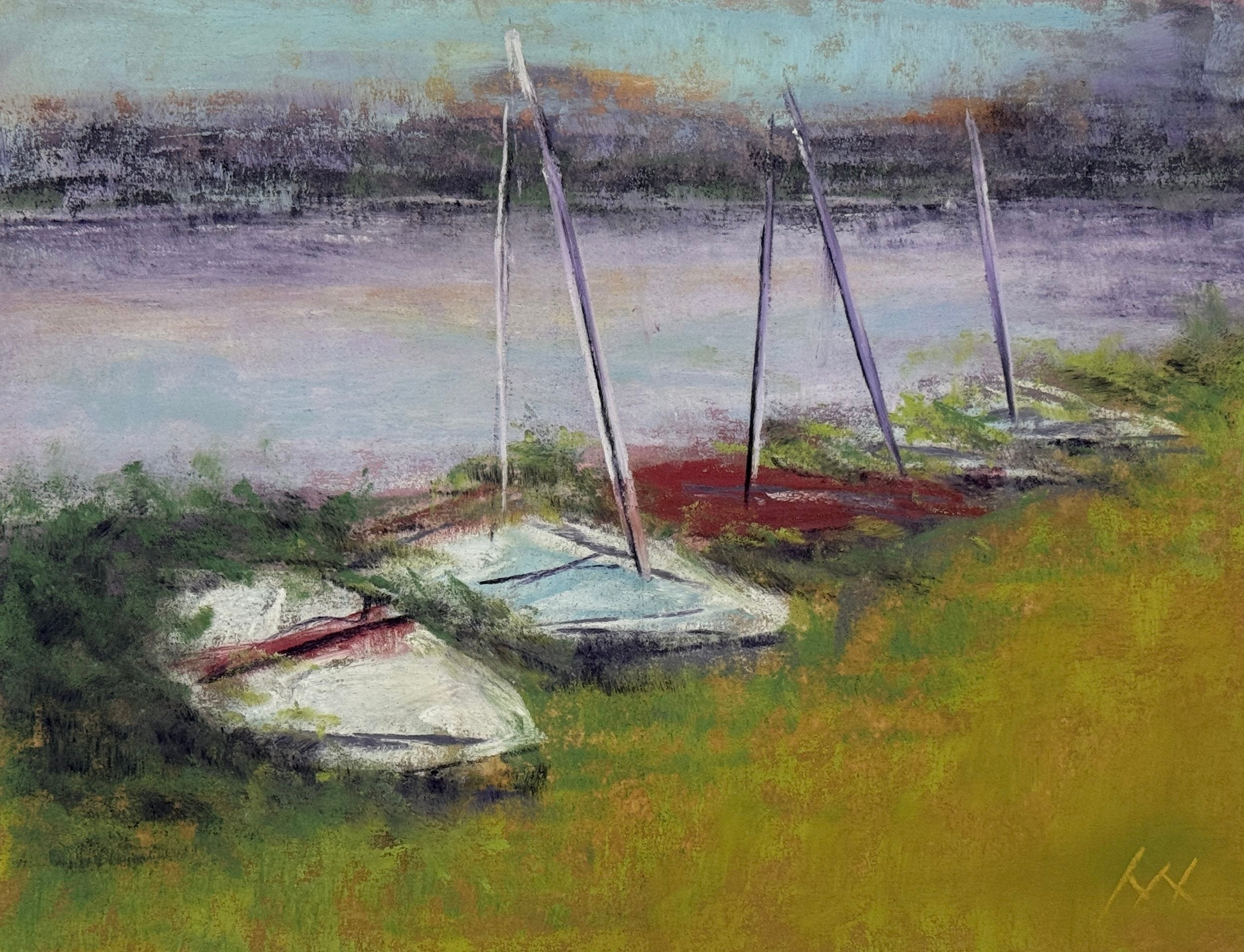 "Old Sailers" Original Painting